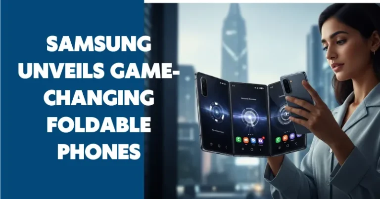 Samsung Unveils Game-Changing Foldable Phones